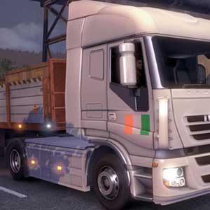 Bandera Irlandesa Metálica