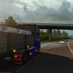 Euro Truck Simulator 2 Scandinavia - Paso subterráneo