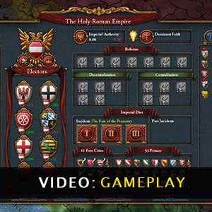 Europa Universalis 4 Emperor Gameplay Video