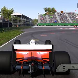 F1 2017 1988 McLAREN MP4/4 Classic Car - Vista Trasera McLaren