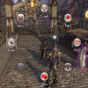 Fable 2 - Botones de Acción