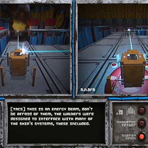 interfaz con el sistema de la nave