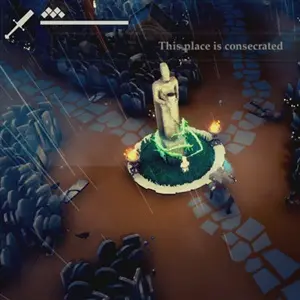 Fall of Light - Estatua