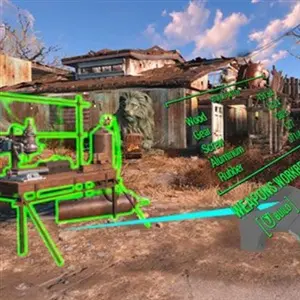 Fallout 4 VR - Banco de Trabajo de Armas