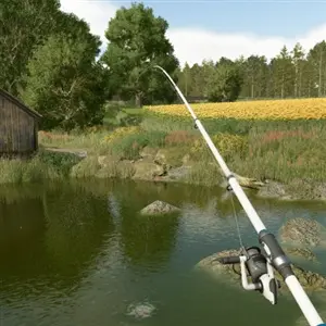Farming Simulator 25: Highlands Fishing Expansion - Caña de Pescar