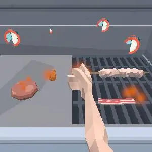 Fast Burger Simulator - Asar a la Parrilla