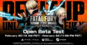 Fatal Fury City of the Wolves Open Beta comienza – ¡Juega antes y gratis!