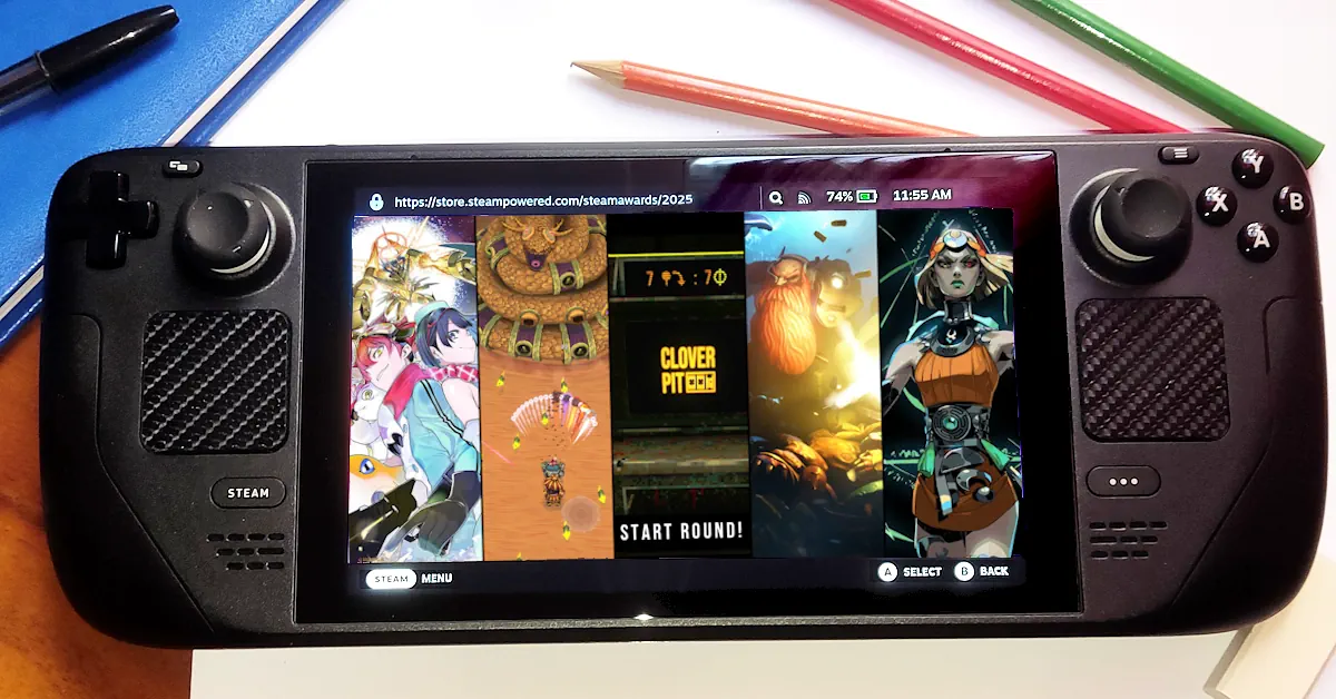 Vuelta al Cole: Top 5 Juegos de Steam Deck para llevar contigo