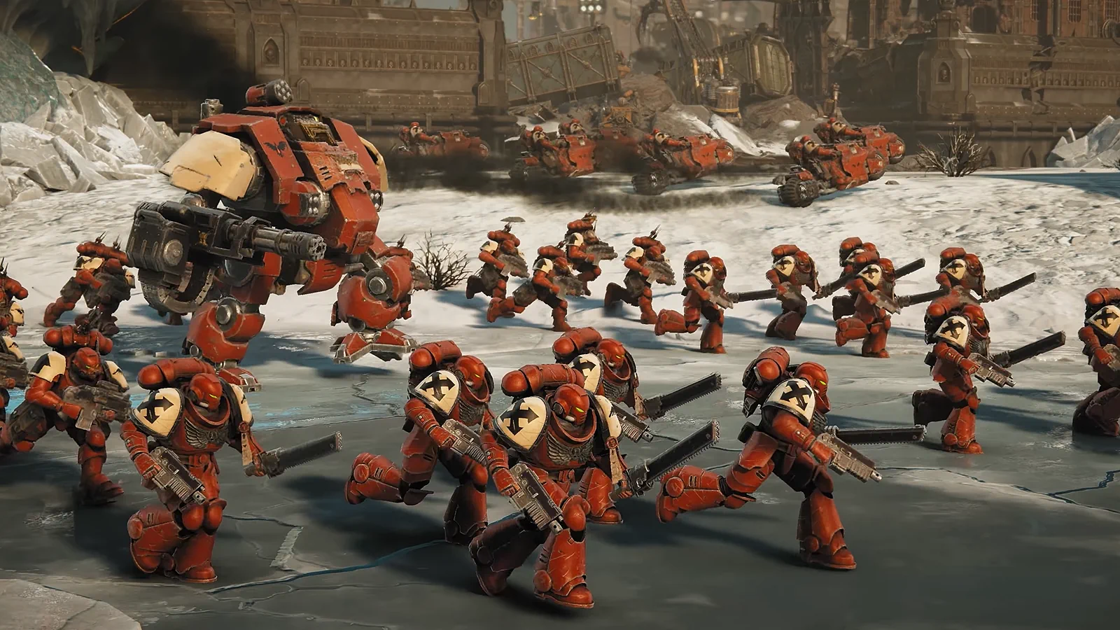 Blood Ravens y Dark Angels lideran la facción de los Marines Espaciales en Dawn of War 4 Blood Ravens y Dark Angels lideran la facción de los Marines Espaciales en Dawn of War 4
