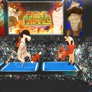 Fight of Animals Arena Perro Con Gancho