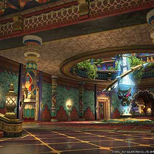 Final Fantasy 14 Endwalker Patio Interior