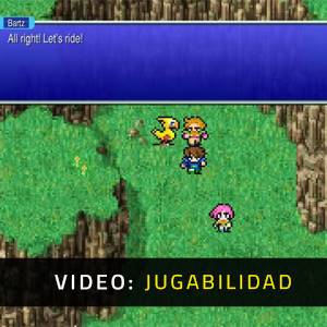 FINAL FANTASY 5 2D Pixel Remaster Video de la Jugabilidad