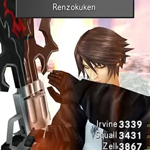 Final Fantasy 8 Remastered Renzokuken