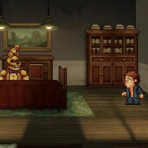 Five Nights at Freddy’s Into the Pit - Springbonnie y Oswald