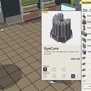 Flat Eye - Núcleo del ojo