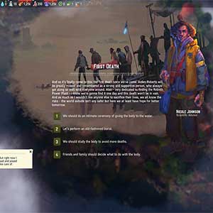 Floodland - Primera muerte