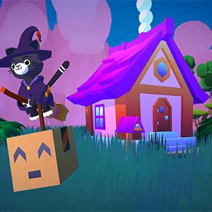 Flying Neko Delivery - Gato volador con un paquete