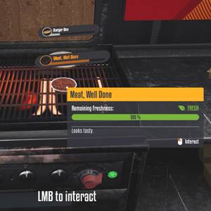 Food Truck Simulator - Asar la carne