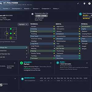 Football Manager 2023 - Información del jugador