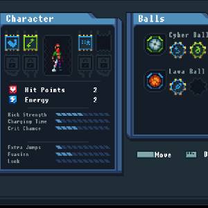 Footgun Underground - Menú