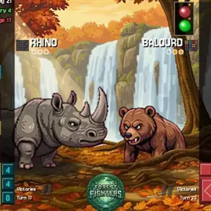 Forest Fighters - Rhino vs Balourd