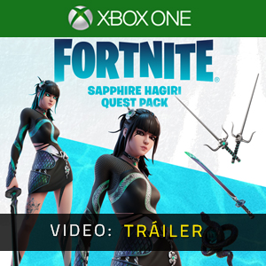 Fortnite Sapphire Hagiri Quest Pack Xbox One
