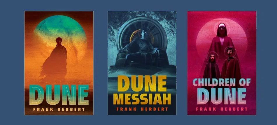 Libros de Frank Herbert: Dune, Messiah of Dune y Children of Dune
