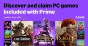 Juegos de PC gratis con Amazon Prime para marzo de 2026 — títulos Luna Standard