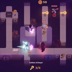 Friendship Dungeon: Party Puzzler - Recoger llaves