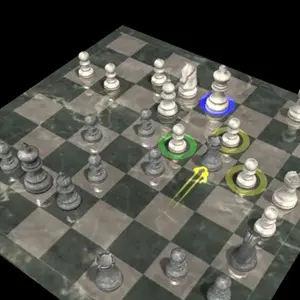 Fritz Chess 14 - Movimiento de Torre Negra