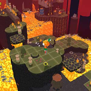 Frogun - Tierra de lava