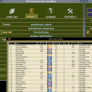 Front Office Football Eight - Hoja Gris