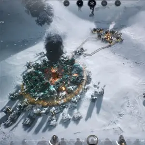 Frostpunk 2 - Interfaz de gestión de la ciudad