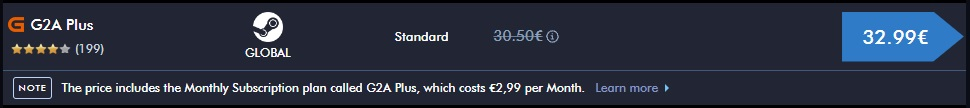 CÃ¡lculo de precios G2A Plus