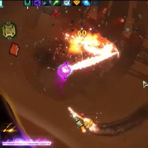 Galactic Glitch - Lanzador de Fuegos Artificiales