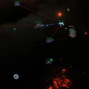 Galaxy Trek - Ataque enemigo