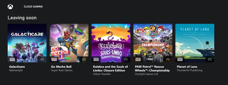Próximas salidas de Game Pass mayo 2026