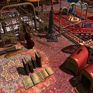 Piezas de la jaula del gato