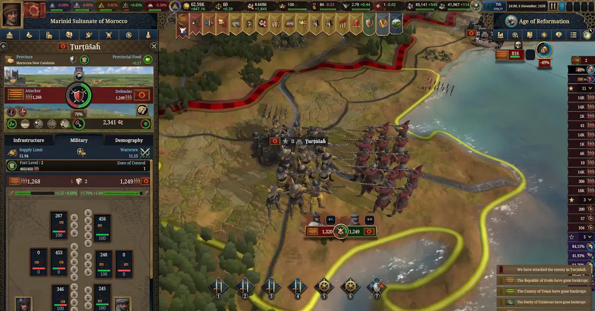 La esperada estrategia histórica de Paradox regresa después de 12 años con Europa Universalis V