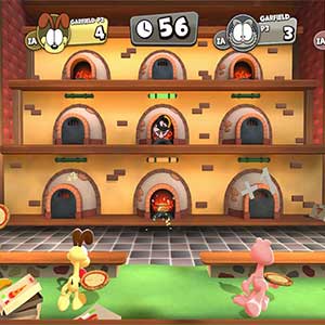 Garfield Lasagna Party - Lanzador de Pizza