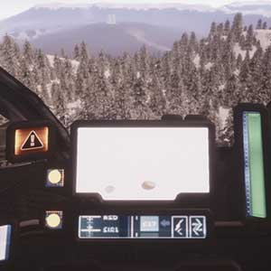 Avión de combate en movimiento