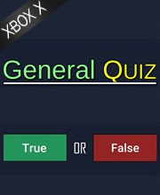 General Quiz True OR False Xbox Series X
