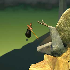 Getting Over It with Bennett Foddy - mover el martillo