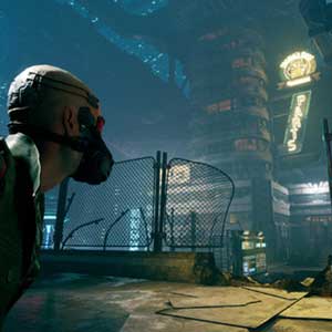 El personaje de Ghostrunner