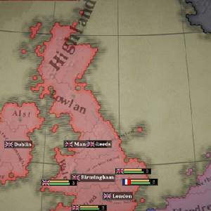 Gilded Destiny - Mapa del Reino Unido