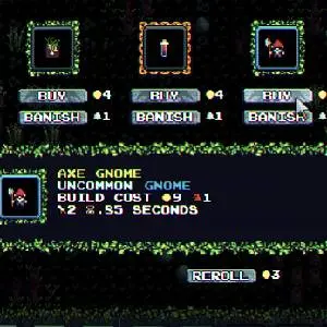 Gnomes  - Menú de la tienda
