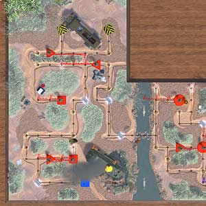 Plano del campamento