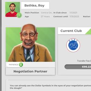 GOAL! The Club Manager - Socio negociador