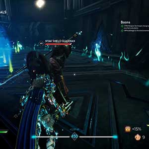 Godfall Fire and Darkness Guardián De Escudo Nyak