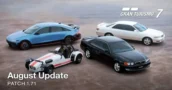 La actualización de agosto de Gran Turismo 7 añade cuatro coches y tres eventos